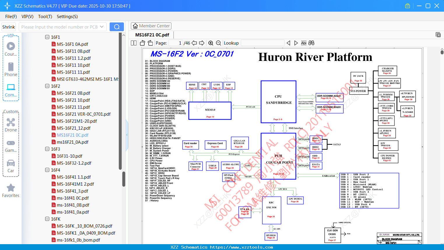 Laptop MSI MS16F21 0C